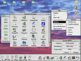 RISC OS 4 desktop